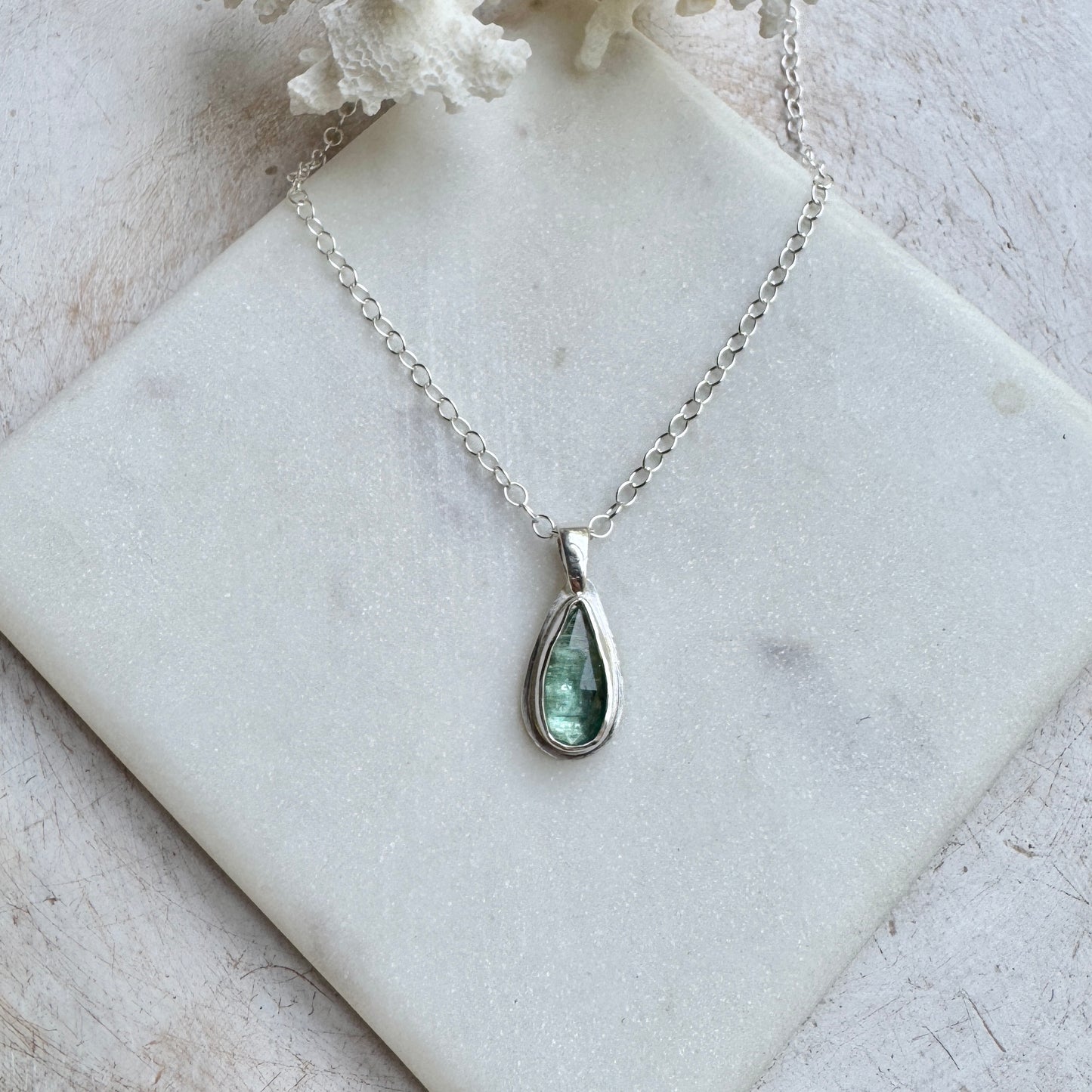 Reserve Order- Kyanite Necklace- Dawn L.