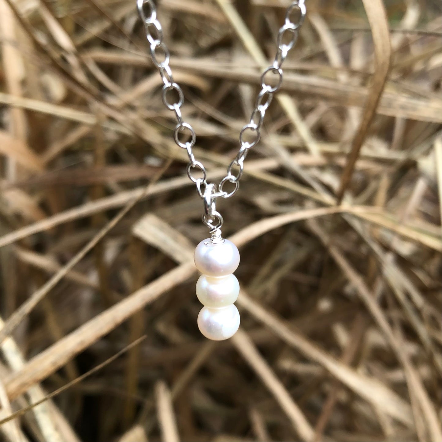 3 Pearl Stacked Necklace