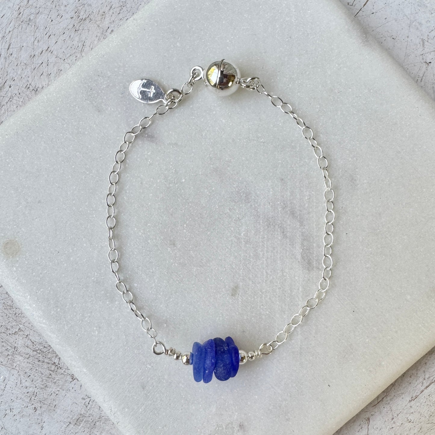 Sea Glass Stack Bracelets (5 colors)