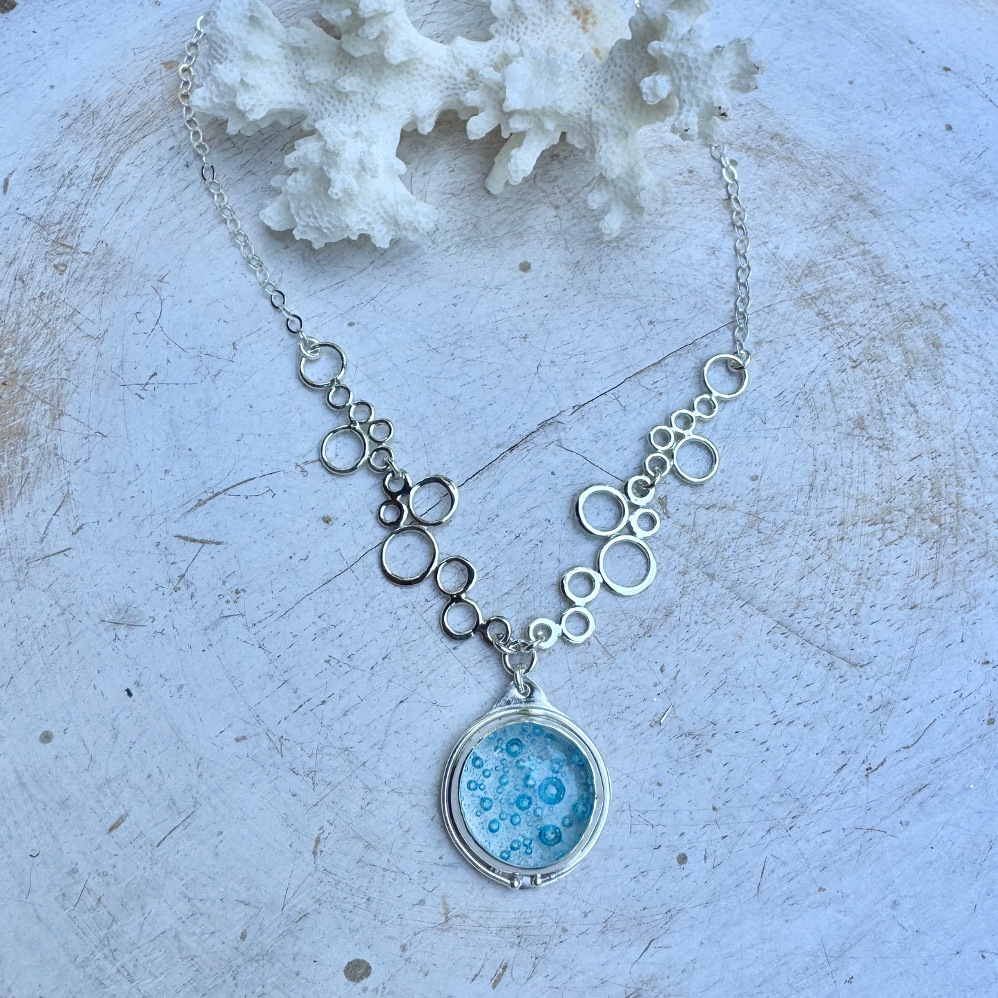 Reserve Order- Bubbles Up Necklace- Judy S.