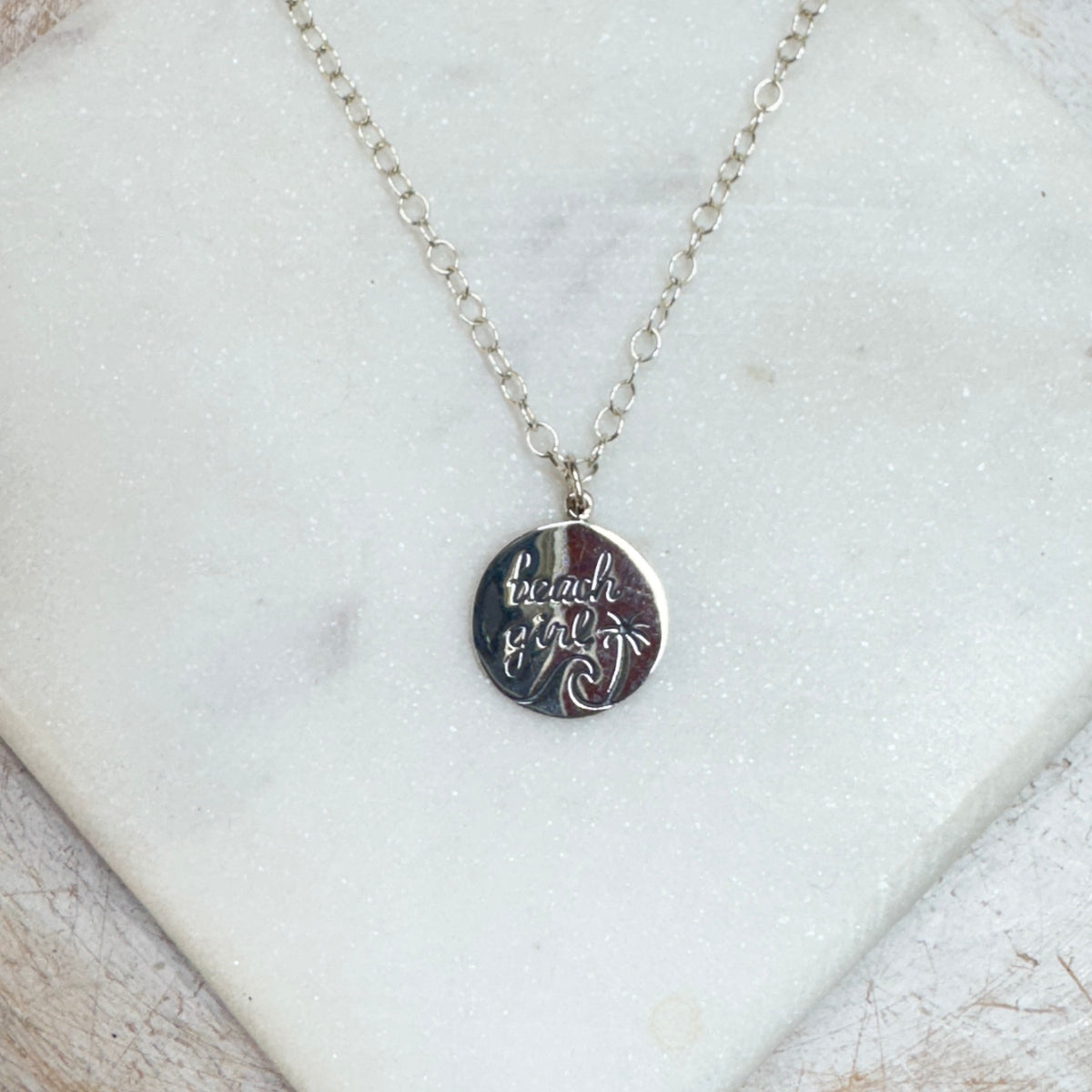 Beach Girl Charm Necklace