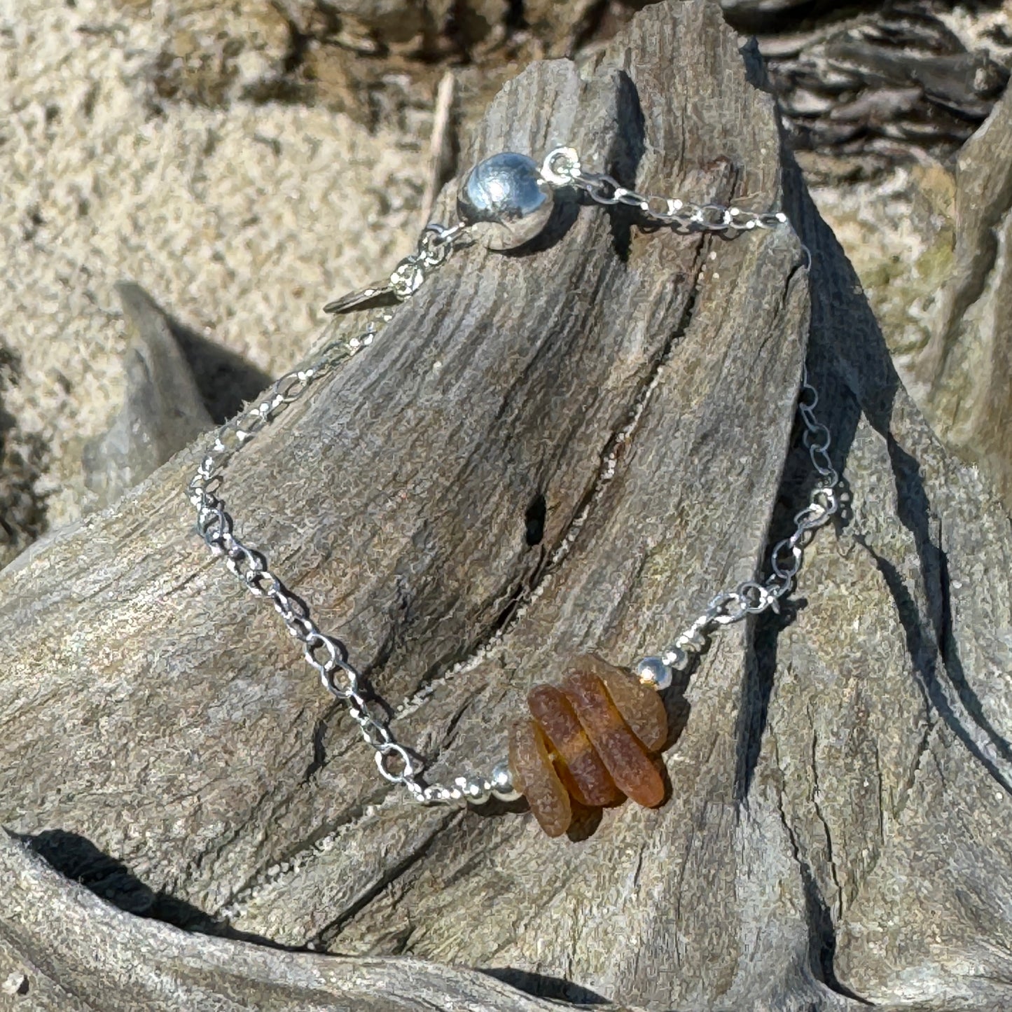 Sea Glass Stack Bracelets (5 colors)